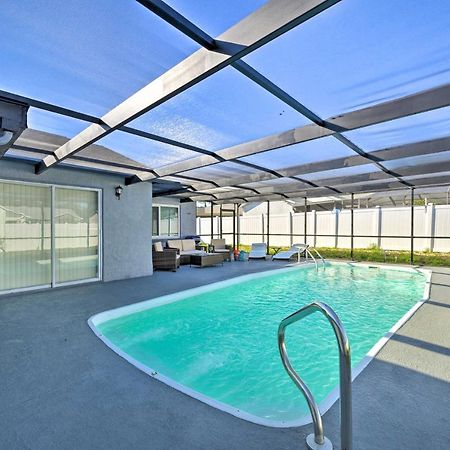 Port Richey Getaway With Lanai, Pool And Grill! Villa New Port Richey Eksteriør bilde