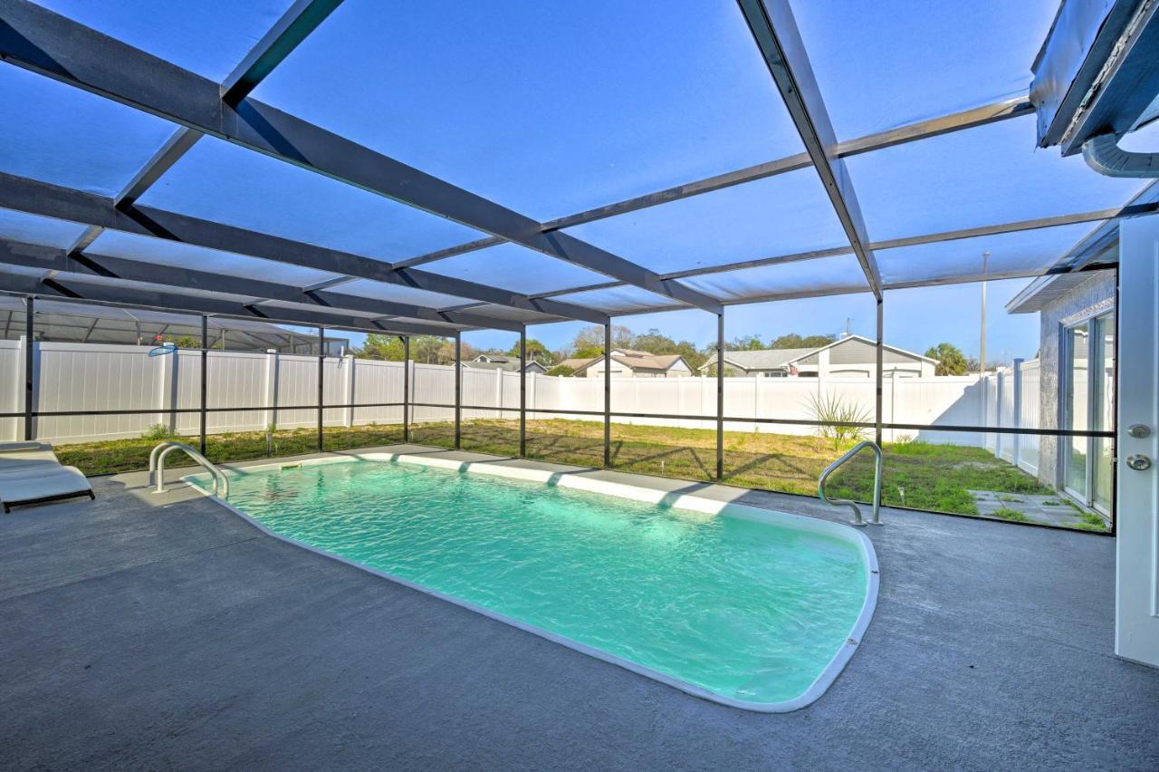 Port Richey Getaway With Lanai, Pool And Grill! Villa New Port Richey Eksteriør bilde